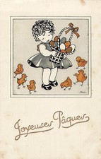 CP ILLUSTREE PAQUES PETITE