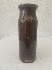 Vase en grès pyrité