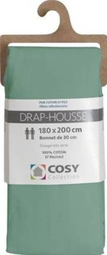 Drap housse 100 coton fils - housse, 57
