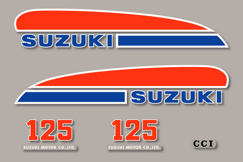 Suzuki 125 grise kit - grise,