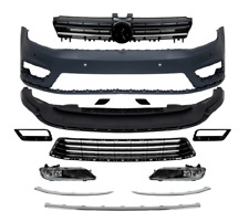 PARECHOC AVANT LOOK R-LINE POUR VW GOLF 7 DE 2012 A 2017 AVEC TROUS PDC
