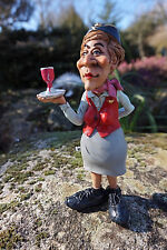 01412038 PROMO FIGURINE METIER CARICATURE HOTESSE DE L AIR  FRANCE KLM AVION