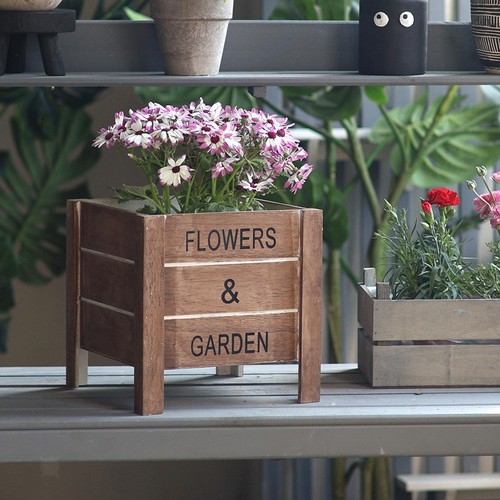 Jardinière bois pour - en,