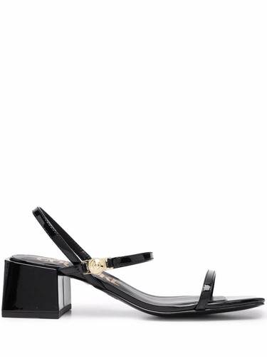 Heeled sandal versace - versace, jeans
