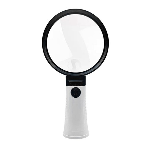 Loupe portative éclairée 30x - loupe,