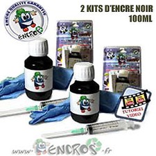 Pack X2 kits Encre Noir EPSON