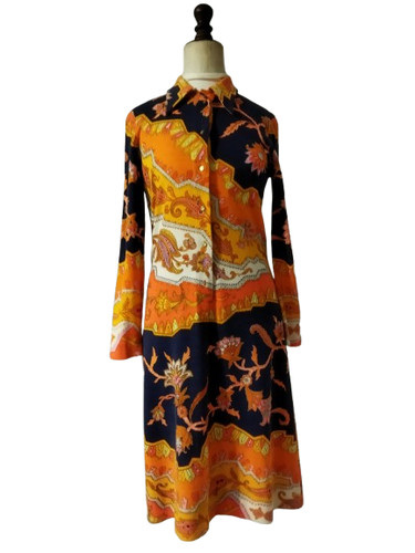 Robe droite leonard 40 - droite, t.40