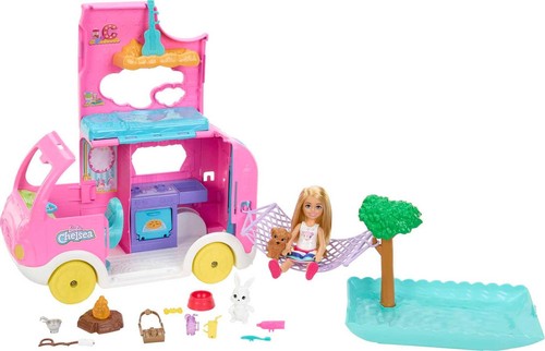 Barbie coffret 1 camping - coffret,