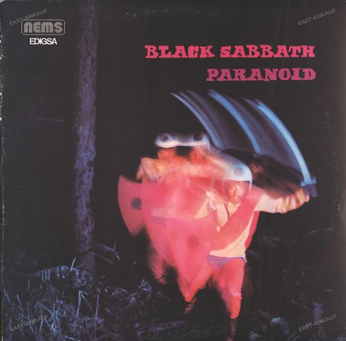 Black sabbath paranoid spain - black,