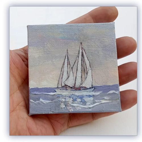 Tableau gréement acrylique - gréement.,