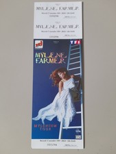ticket de concert MYLENE FARMER billet place mylenium tour Lille zénith 1999