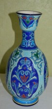 Vase Emaux de Longwy 