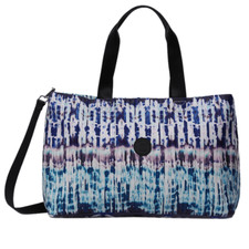 Sac de sport femme Desigual plis noir maxi bleu 21SQXW10 grand voyage
