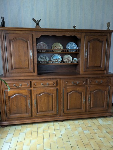 Buffet vaisselier chêne - vaisselier, en