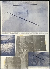 Dennis Oppenheim American  Color Lithograph Signed Listed 1978