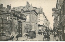 PARIS 2nd arrondissement National Library and rue des petits champs