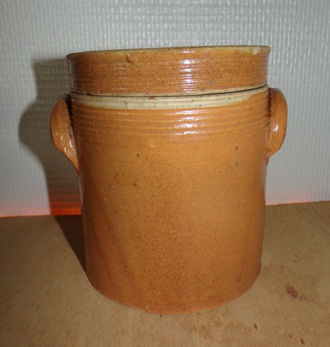 Ancien saloir pot graisse - ancien,