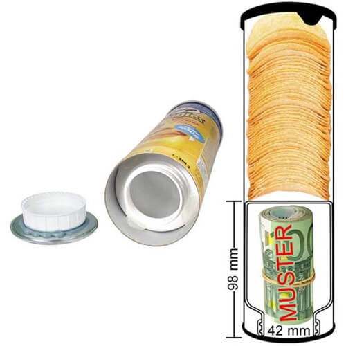 Boîte chips compartiment - boîte,