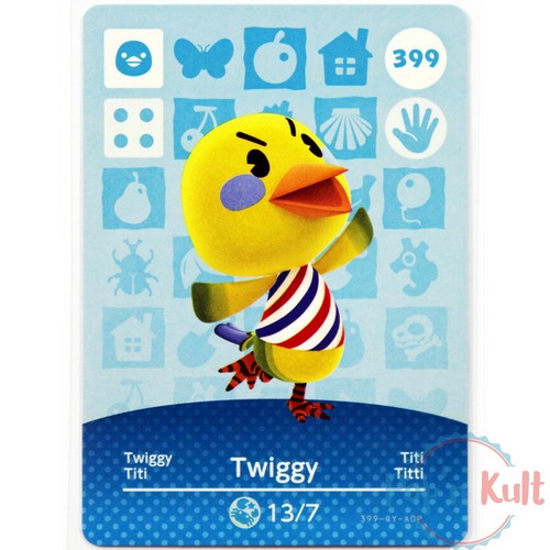 Carte amiibo animal crossing - animal,