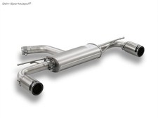 Remus Acier Inoxydable Duplex Échappement Sport VW Golf 6 GTI 98Mm Street Race