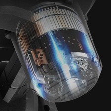 Souffleur de feuilles portable sans fil vitesses réglables léger et facile à