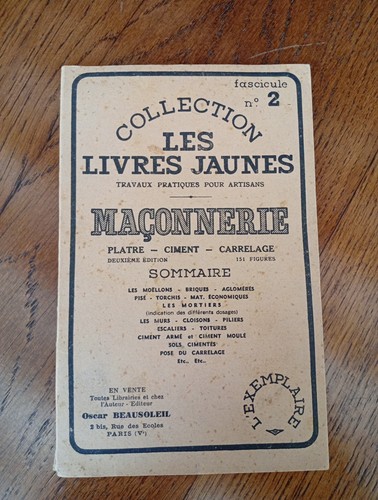 Maçonnerie plâtre ciment - maçonnerie,, plâtre,