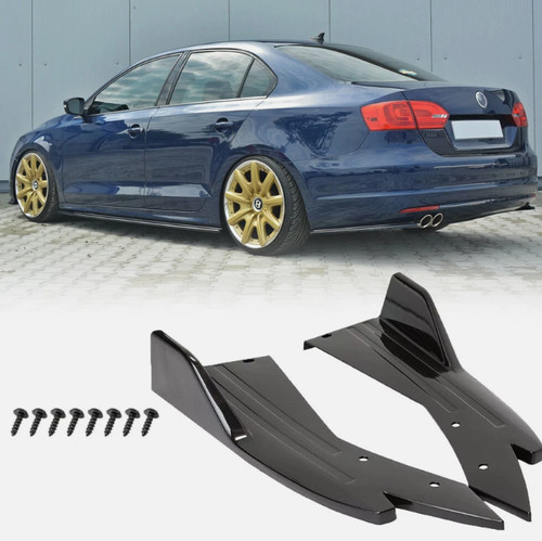 Gloss black rear diffuser - gloss,