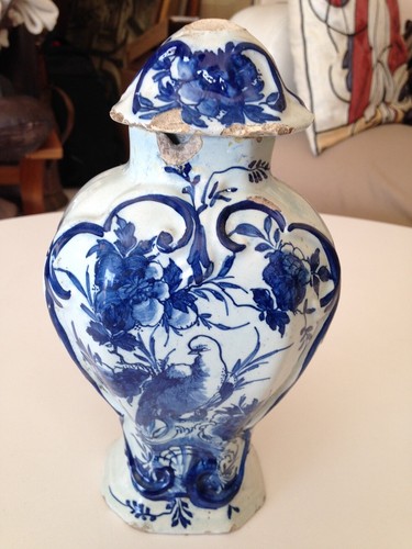 Belle potiche faience delft - faience,