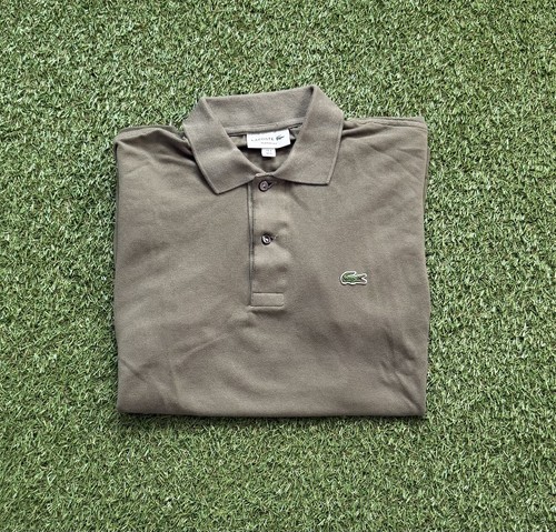 Polo lacoste classic fit taupe - polo,