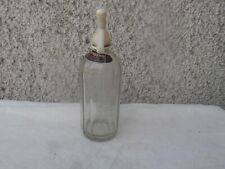 OLD SIPHON SELTZ WATER BOTTLE SCHWEPPES 