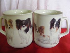 1 Tasse / Mug - motif chien PAPILLON
