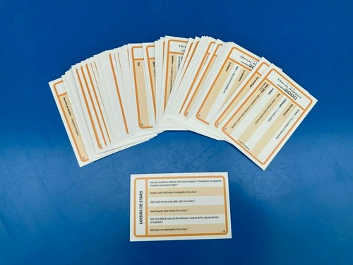 Trivial pursuit lot cartes - trivial, 50