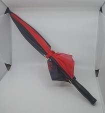 Vintage Coca Cola Jack Daniel's Rain Umbrella Coke Red White RARE