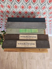 Vintage The Brixton Music Roll Exchange Piano Roll X5 Pianola Roll