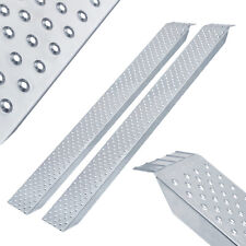 AREBOS 2X Rampe d'accès Rampe de chargement moto acier galvanisé 200kg par pièce