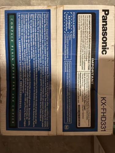 Panasonic fhd331 compact - panasonic, kx-fhd331