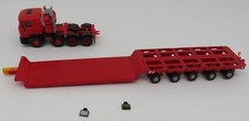 KIBRI MAN TRUCK 4 axles with mirrors + incomplete lowered trailer