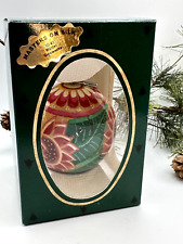 Masters on Silk 10-81 "Winter"  Govaerts Ornament - Christmas by Krebs - USA