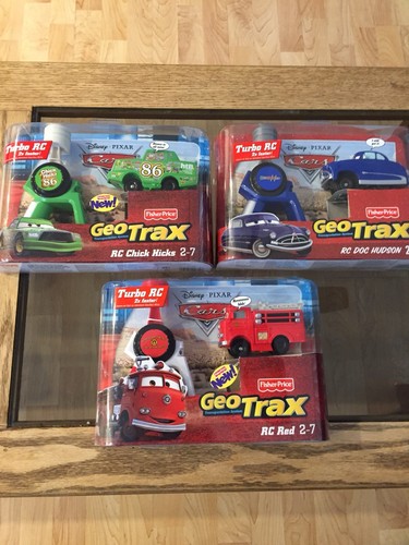 Geotrax disney pixar cars - geotrax, red