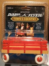 *NEW* VINTAGE 1993 MINIATURE RADIO FLYER TOWN & COUNTRY WAGON Mini Model #2 MOC