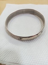 Ancien Bracelet En Argent Massif Traditionnel Ben Yenni Antique
