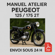 Manuel Atelier Peugeot 125 et