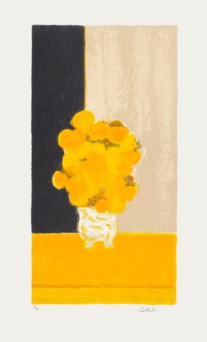 Bernard cathelin bouquet de - bouquet,