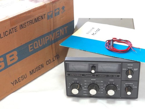 Yaesu 107 antenna tuner - tuner, ham