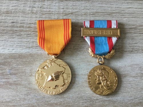 Lot médailles militaires - de,