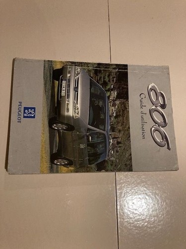 Peugeot 806 guide - peugeot,