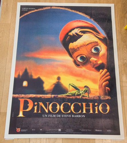 Pinocchio affiche entoilée - affiche,