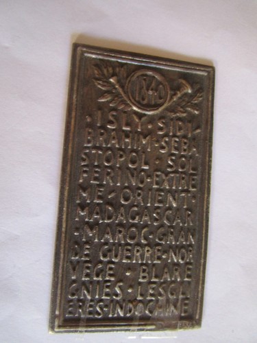 Plaque commemorative 1840 - 1840, a