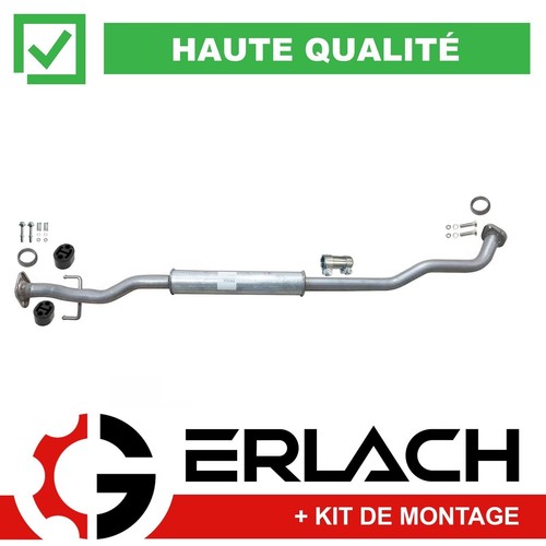 Silencieux intermediaire pour