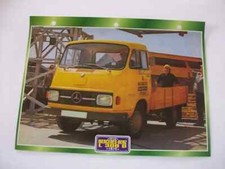 CARTE FICHE CAMION PORTEUR